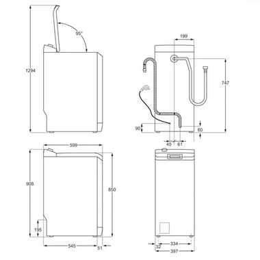 Lavadora Electrolux EN6T5732NB 7Kg (1)