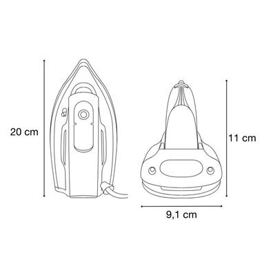 Plancha de viaje Solac PV1652 (1)