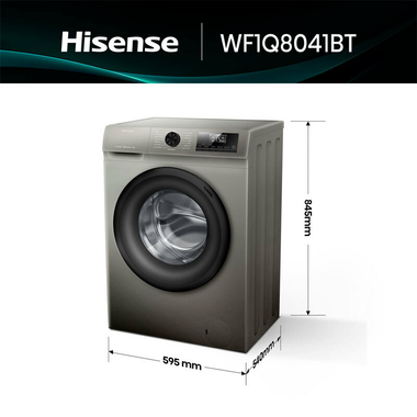 Lavadora Hisense WF1Q8041BT 8 Kg (1)