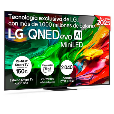 TV LG 86QNED86A6A QNED MiniLED 4K 86"