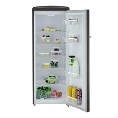 Frigorífico 1 Puerta Exquisit RKS325-V-H-161E Negro Mate (2)