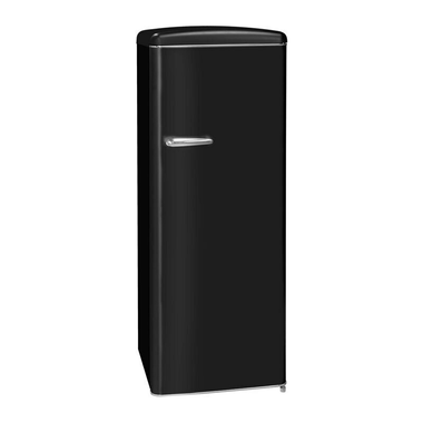 Frigorífico 1 Puerta Exquisit RKS325-V-H-161E Negro Mate (3)
