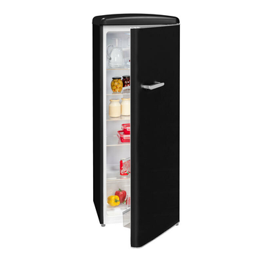 Frigorífico 1 Puerta Exquisit RKS325-V-H-161E Negro Mate (4)