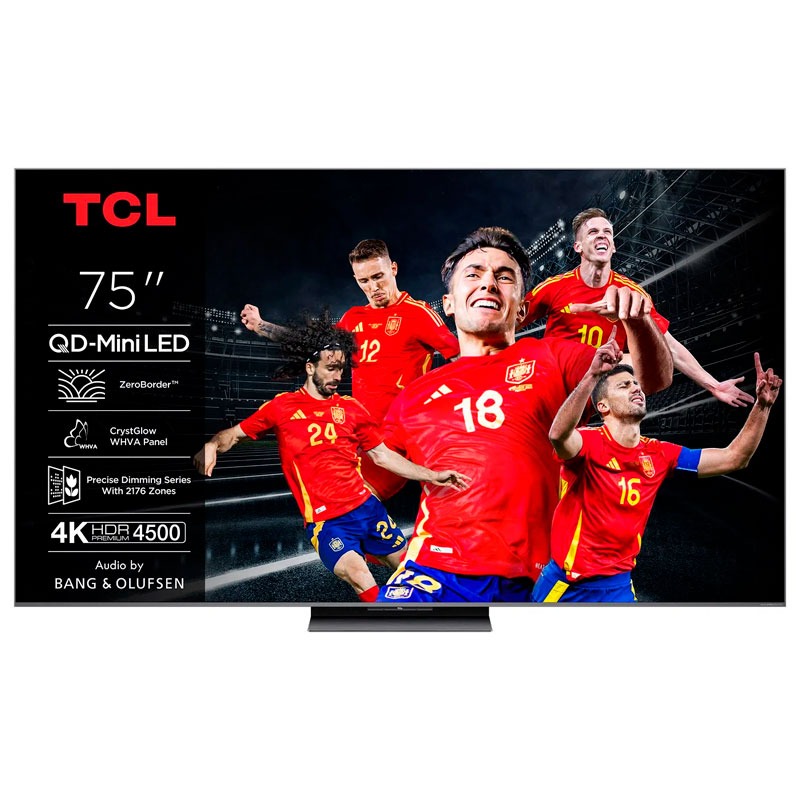 TV TCL 75C8K MiniLED 4K 75"