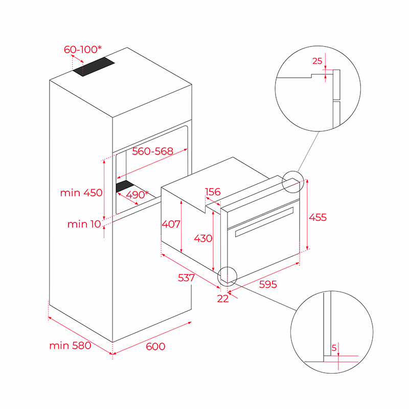 Horno Teka HSC6440CS Inox (1)