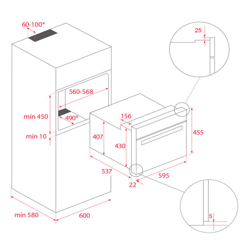Horno Teka HBC5350 Inox (1)