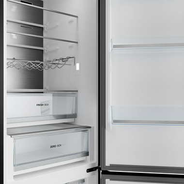 Frigorífico Combi Teka RBF88670 Cristal Negro (4)
