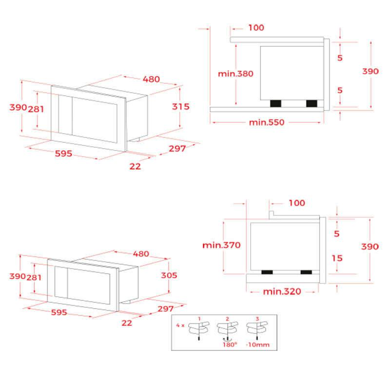 Microondas integrable Teka MS6200BIS Inox (1)