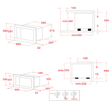 Microondas integrable Teka MS6200BIS Inox (1)