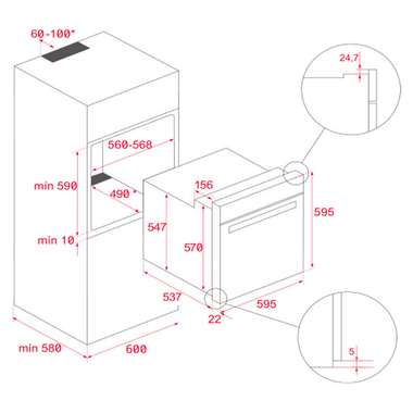 Horno Teka HSB6648 EasySteam Inox (1)