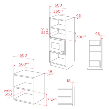 Microondas integrable Teka ML820FI Blanco (1)