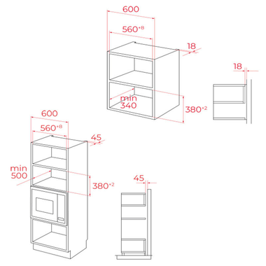 Microondas integrable Teka MSEG620FI Negro Inox (1)
