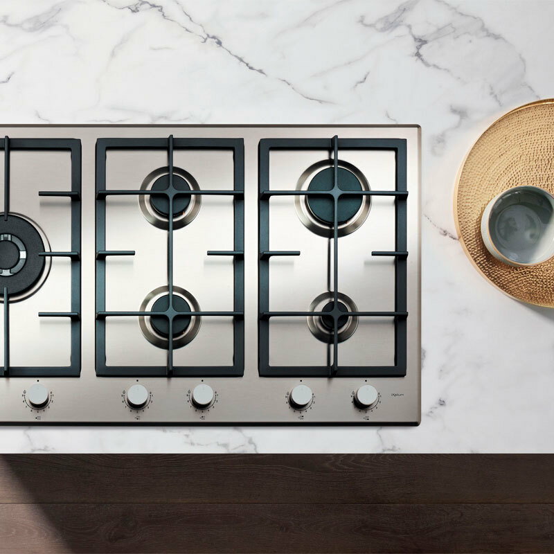 Placa Gas Whirlpool GMAL9522/IXL 86 cm (3)