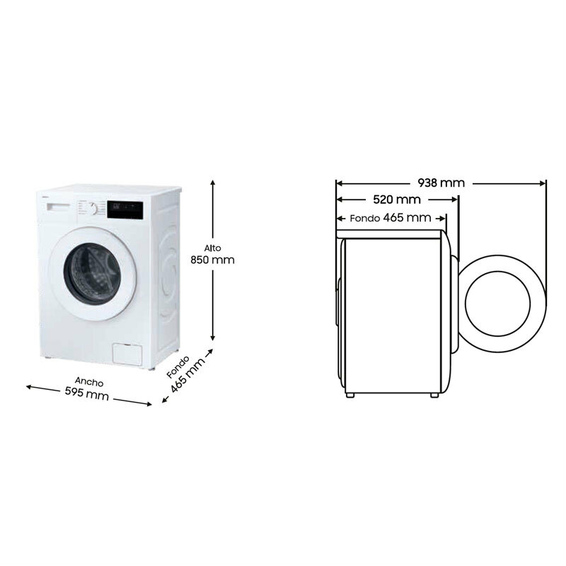 Lavadora Samsung WW80FG3M05TWEC 8Kg (1)