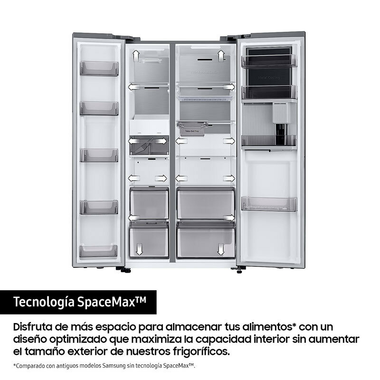 Frigorífico Americano Samsung RS70F65KETEF Inox (5)