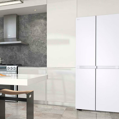 Frigorífico Americano LG GSBC40SWPE Blanco (4)