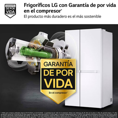 Frigorífico Americano LG GSBC40SWPE Blanco (7)