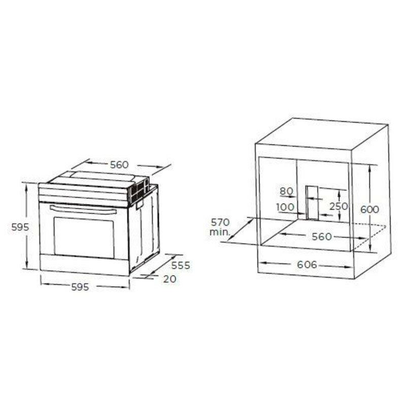 Horno Midea MBO65M40-X-ST Gris (1)