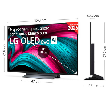 TV LG OLED48C54LA OLED Evo 4K 48" (1)
