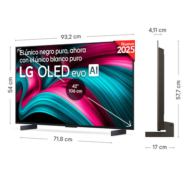 TV LG OLED42C54LA OLED Evo 4K 42" (1)