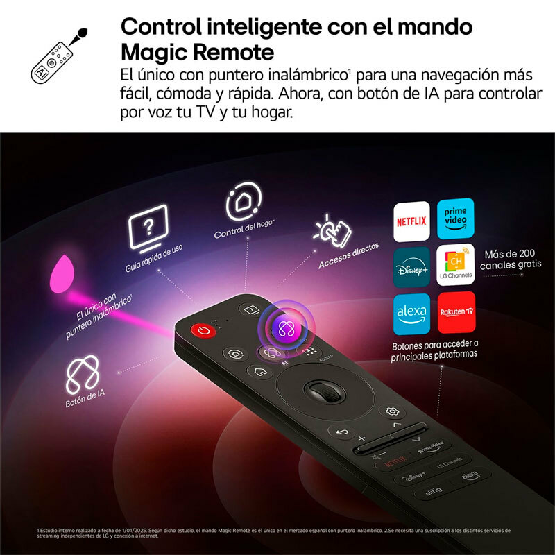 TV LG OLED42C54LA OLED Evo 4K 42" (8)