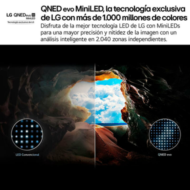 TV LG 75QNED87A6B QNED MiniLED 4K 75" (2)
