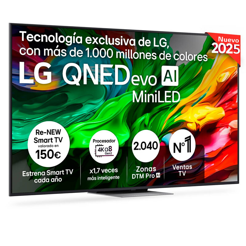 TV LG 55QNED87A6B QNED MiniLED 4K 55"