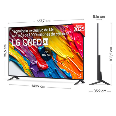 TV LG 75QNED82A6B QNED 4K 75" (1)