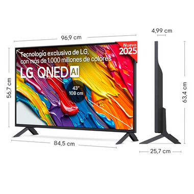 TV LG 43QNED82A6B QNED 4K 43" (1)