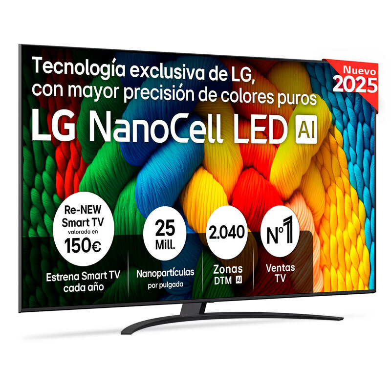 TV LG 75NANO81A6A LED 4K 75"