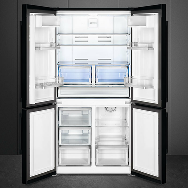 Frigorífico Americano Smeg FQ60NDE Negro (2)