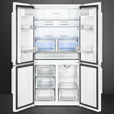 Frigorífico Americano Smeg FQ60BDE Blanco (2)