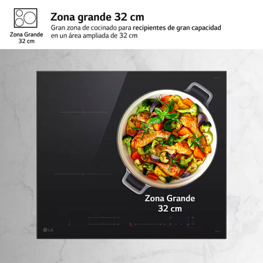 Placa Inducción LG CI5Z2421BN 60 cm (6)