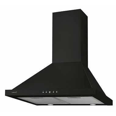 Campana decorativa Cata Beta PRO 6000BK Acero Negro 60 cm