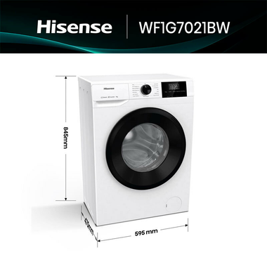 Lavadora Hisense WF1G7021BW 7 Kg (1)