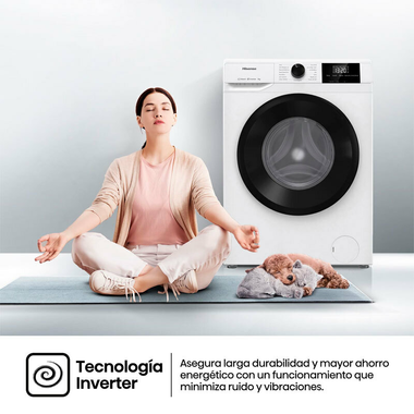 Lavadora Hisense WF1G7021BW 7 Kg (8)