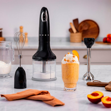 Batidora de mano Smeg HBF03BLEU Negro (6)