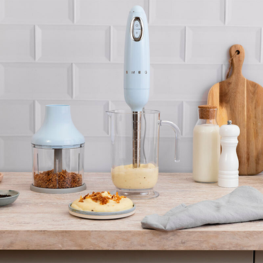 Batidora de mano Smeg HBF03PBEU Azul Pastel (8)