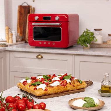 Minihorno Smeg COF01RDEU Rojo (3)