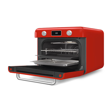 Minihorno Smeg COF01RDEU Rojo (4)