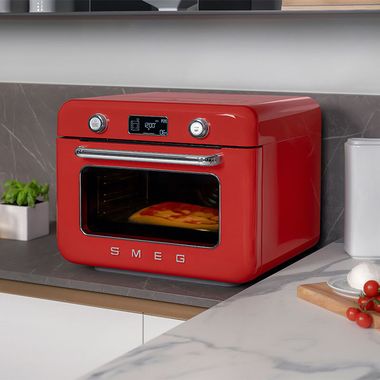 Minihorno Smeg COF01RDEU Rojo (8)