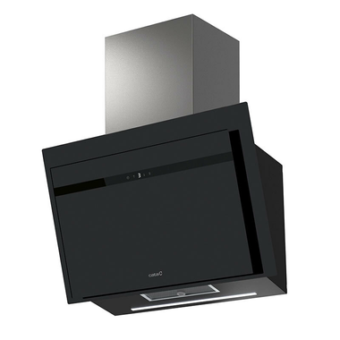 Campana decorativa Cata Thalassa EVO NO DRIP 70GBK Cristal Negro 70 cm