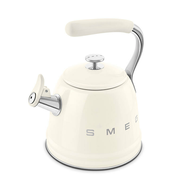 Hervidor Silbante Smeg WKF01CR Crema