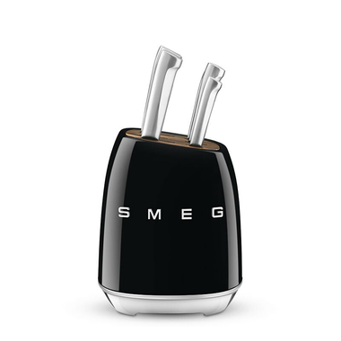 Bloque 6 cuchillos cocina Smeg KBSF02BL Negro (2)