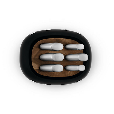 Bloque 6 cuchillos cocina Smeg KBSF02BL Negro (5)