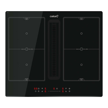 Placa Inducción con campana Cata IAS6024BKSL1 59 cm