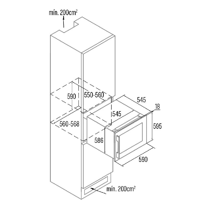 Vinoteca integrable Cata VI59036 X (1)