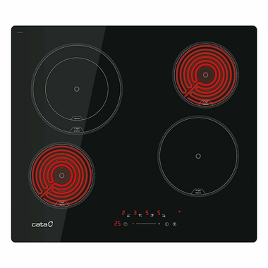 Placa vitrocerámica Cata TT6004 BK 59 cm