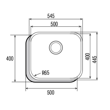 Fregadero Cata CB5040/A Inox (1)