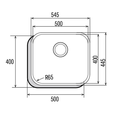 Fregadero Cata CBP5040/A Inox (1)
